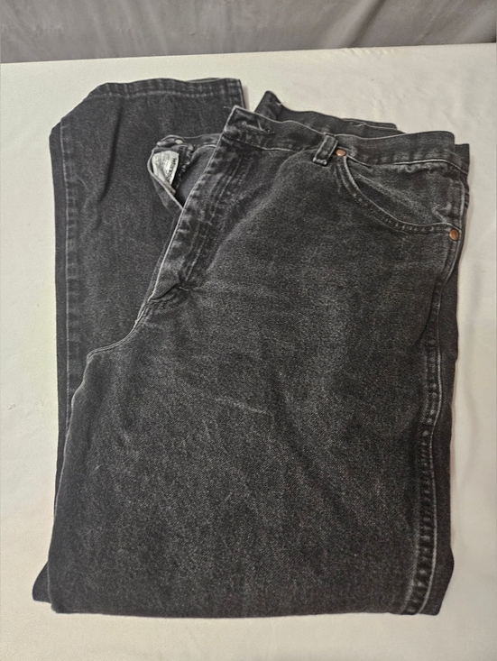 Wrangler Other - Mens Wrangler 936 Black Boot Cut Jeans Size 40X32!